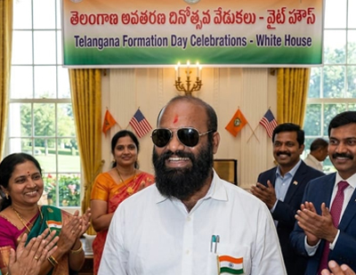 Our team working together